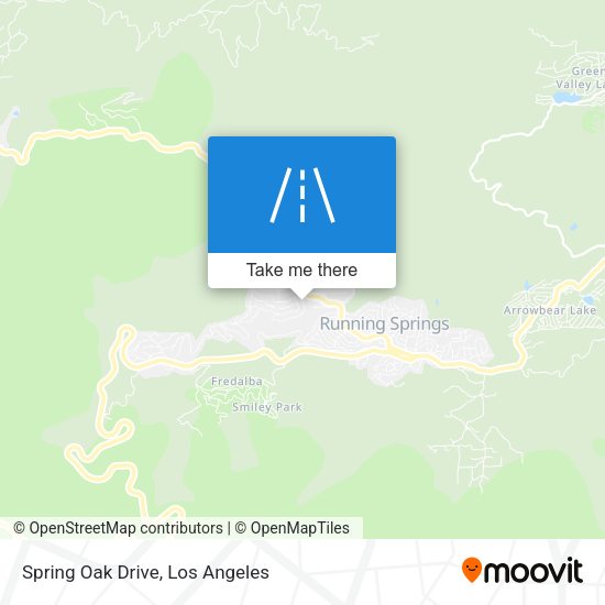 Mapa de Spring Oak Drive