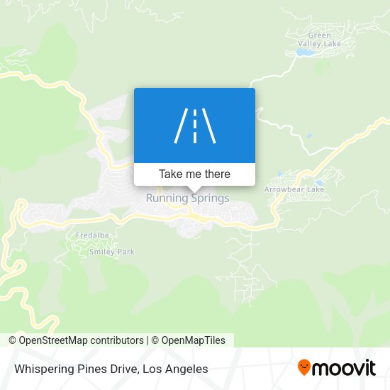 Whispering Pines Drive map