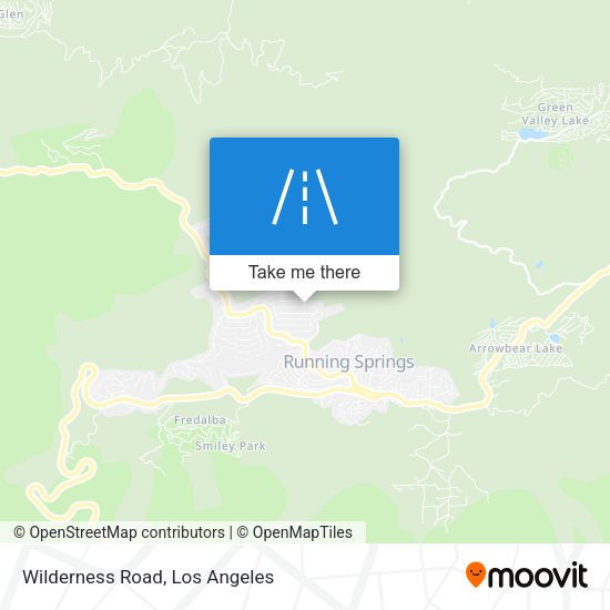 Mapa de Wilderness Road