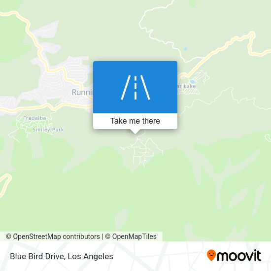Blue Bird Drive map