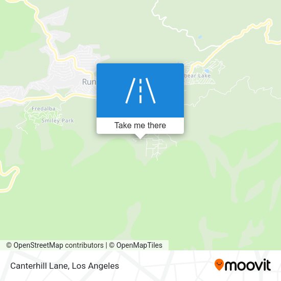 Mapa de Canterhill Lane