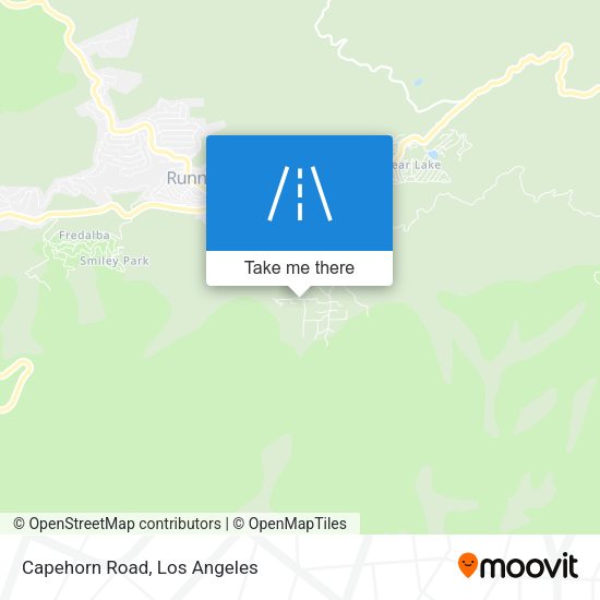 Mapa de Capehorn Road