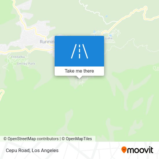 Mapa de Cepu Road