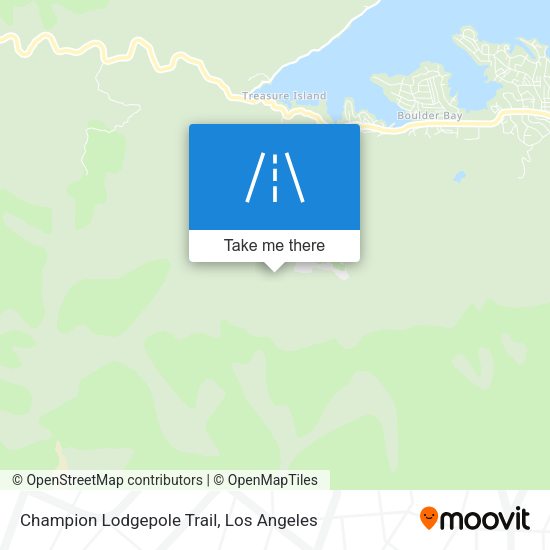Mapa de Champion Lodgepole Trail