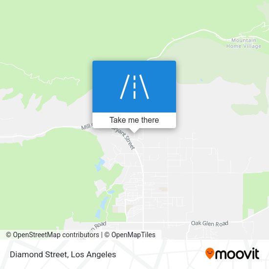 Mapa de Diamond Street