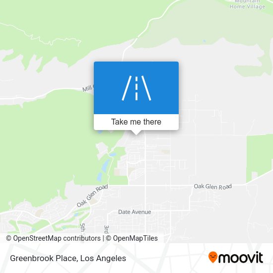 Mapa de Greenbrook Place