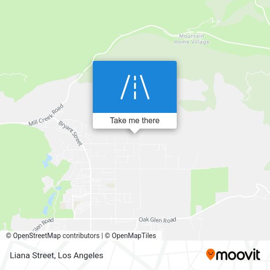 Mapa de Liana Street