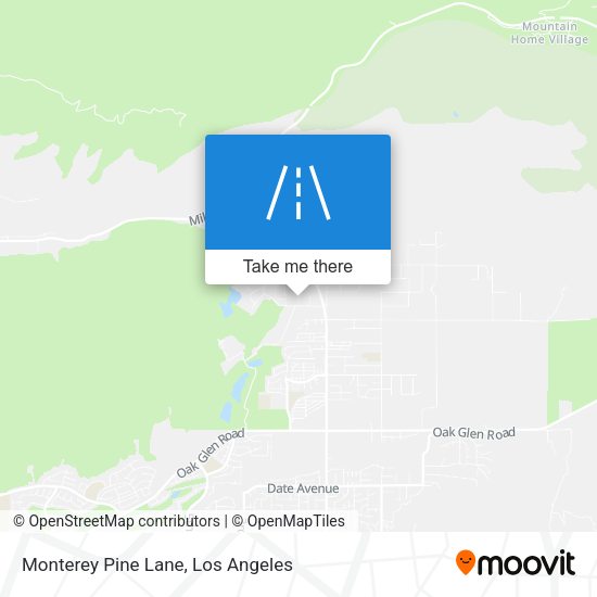 Mapa de Monterey Pine Lane