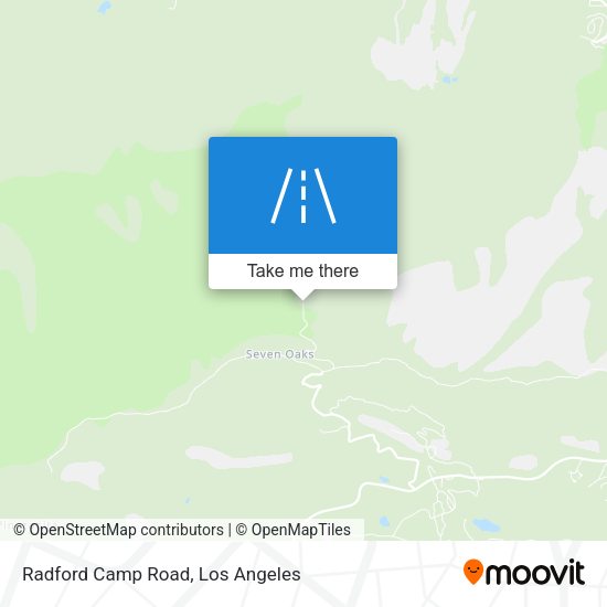 Radford Camp Road map