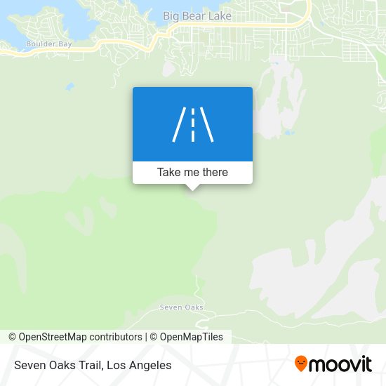 Mapa de Seven Oaks Trail