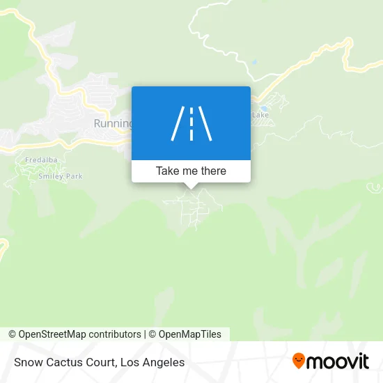 Snow Cactus Court map