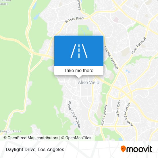 Mapa de Daylight Drive