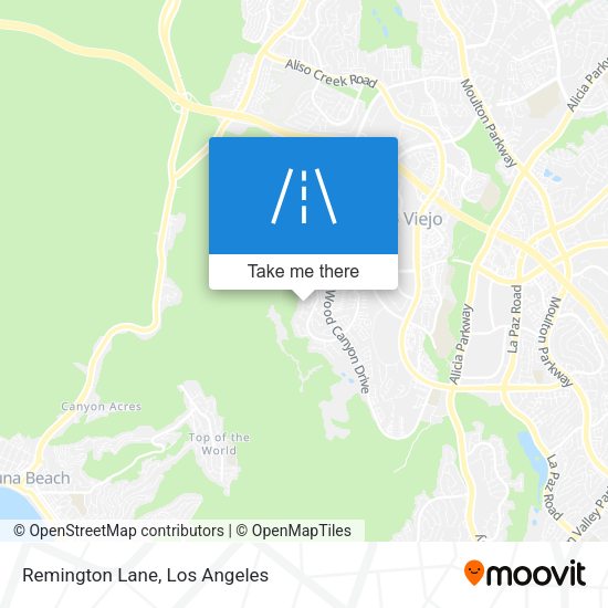 Mapa de Remington Lane