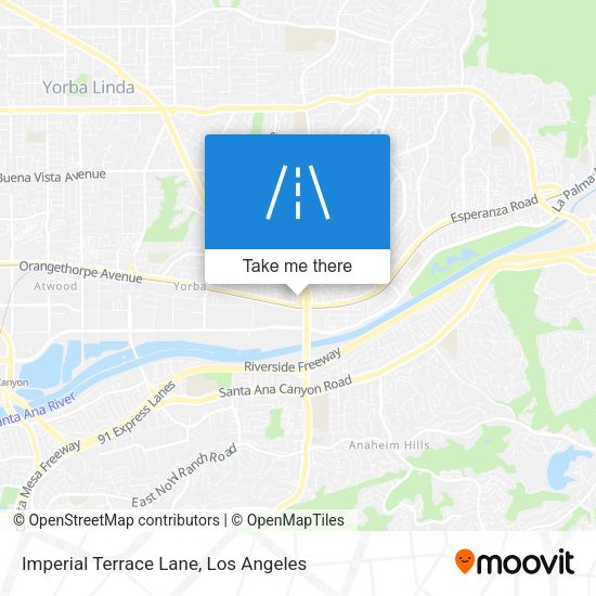 Imperial Terrace Lane map