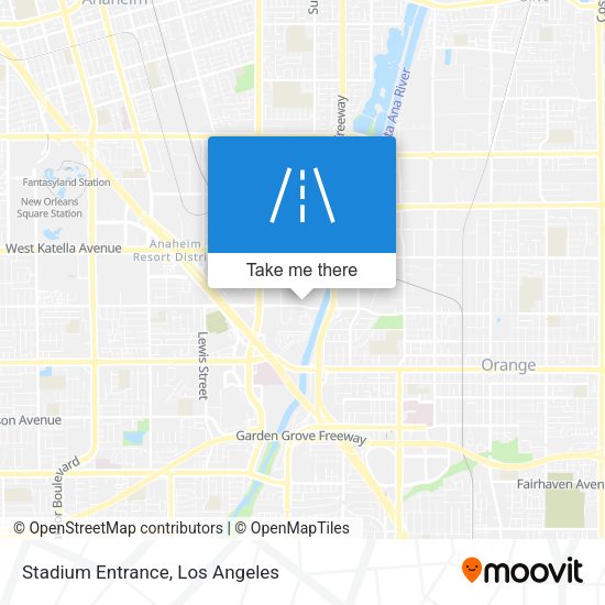 Mapa de Stadium Entrance