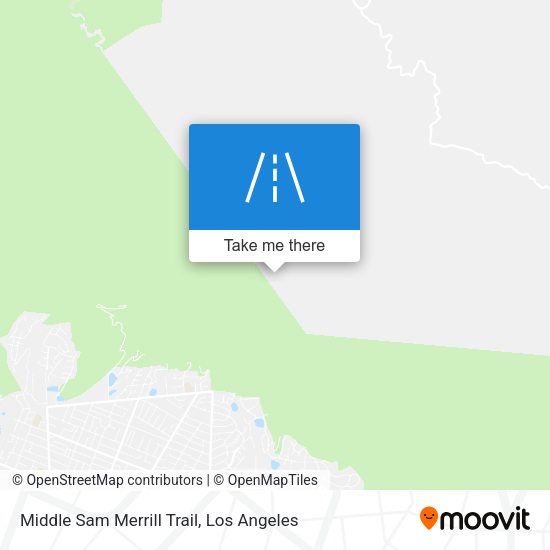 Middle Sam Merrill Trail map
