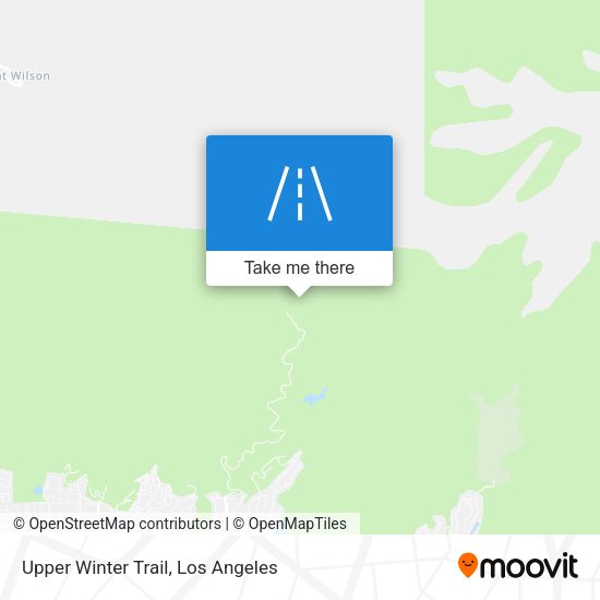 Upper Winter Trail map