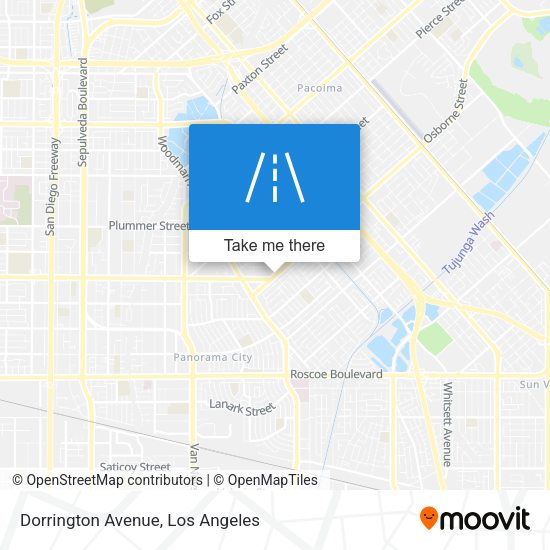Mapa de Dorrington Avenue