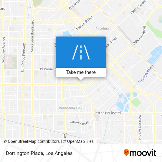Mapa de Dorrington Place
