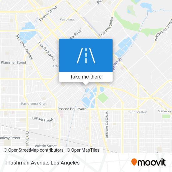 Flashman Avenue map
