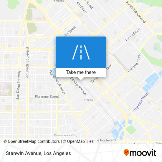 Mapa de Stanwin Avenue