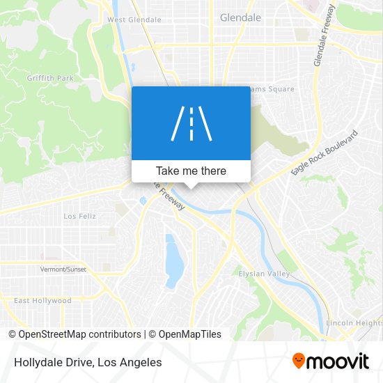 Mapa de Hollydale Drive