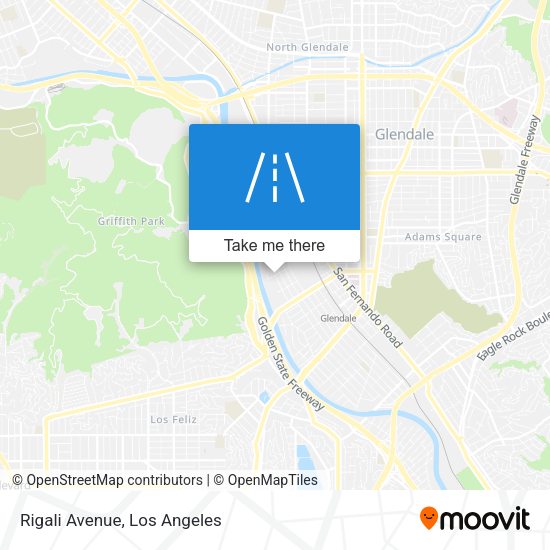 Mapa de Rigali Avenue
