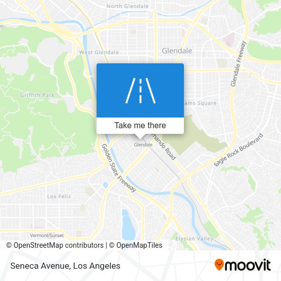 Mapa de Seneca Avenue