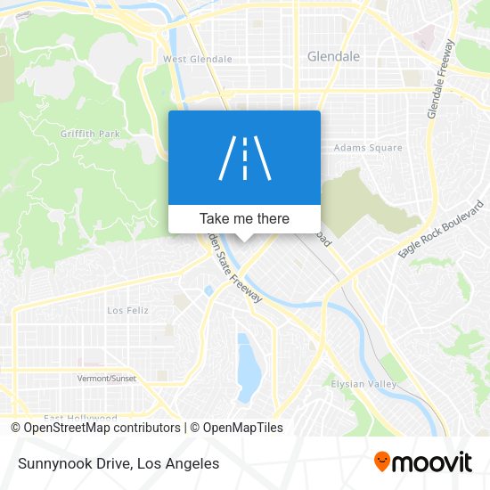 Sunnynook Drive map