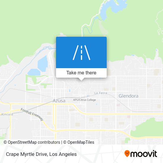 Crape Myrtle Drive map