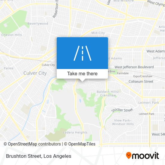 Mapa de Brushton Street