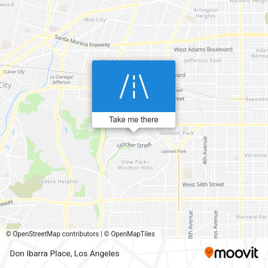 Mapa de Don Ibarra Place