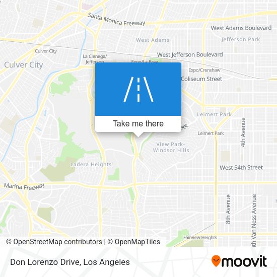 Don Lorenzo Drive map