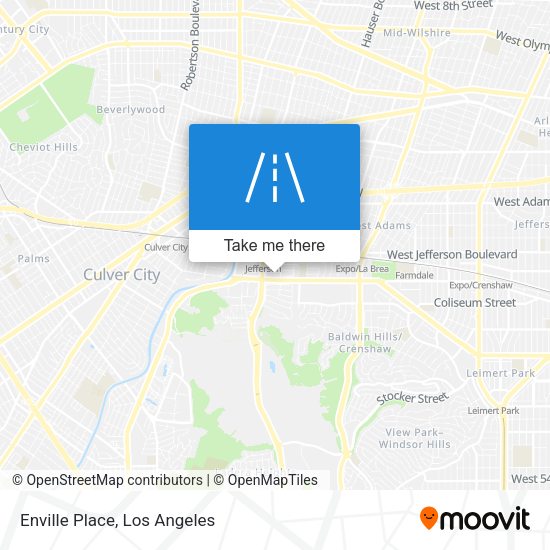Mapa de Enville Place