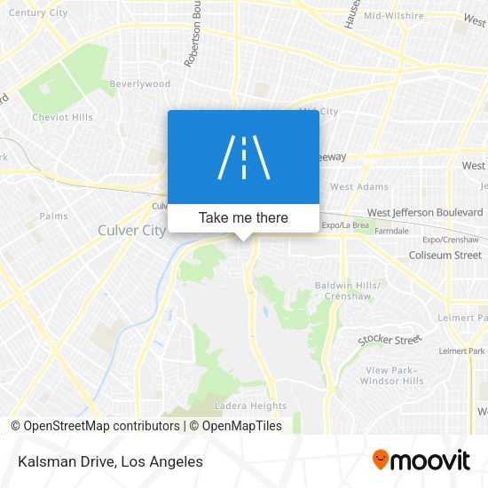 Mapa de Kalsman Drive