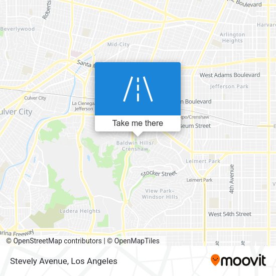 Mapa de Stevely Avenue
