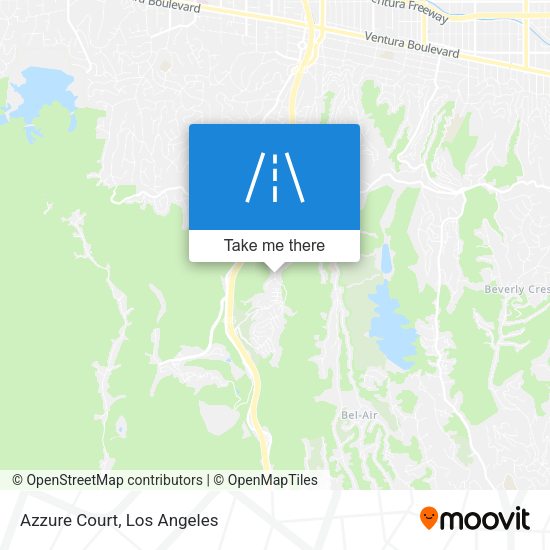 Mapa de Azzure Court