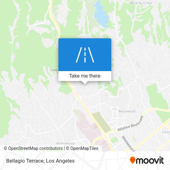 Mapa de Bellagio Terrace