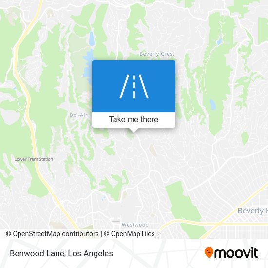 Mapa de Benwood Lane