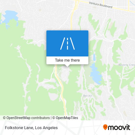 Mapa de Folkstone Lane
