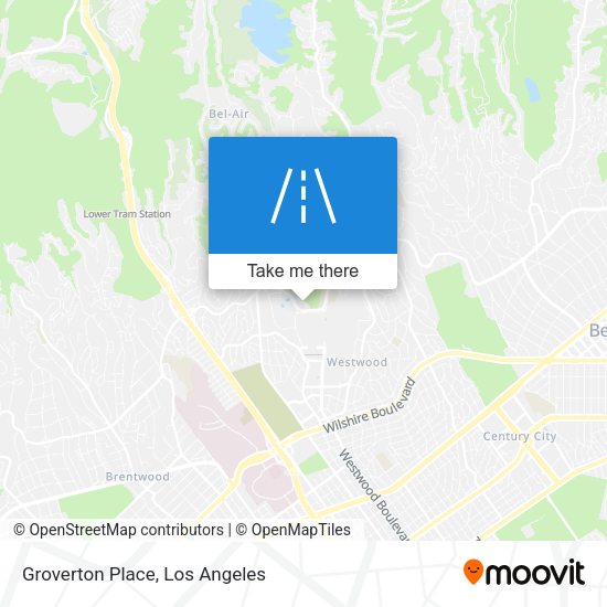 Mapa de Groverton Place