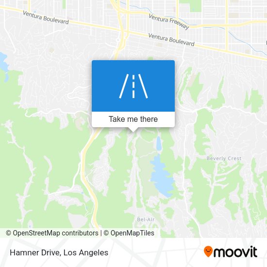 Mapa de Hamner Drive