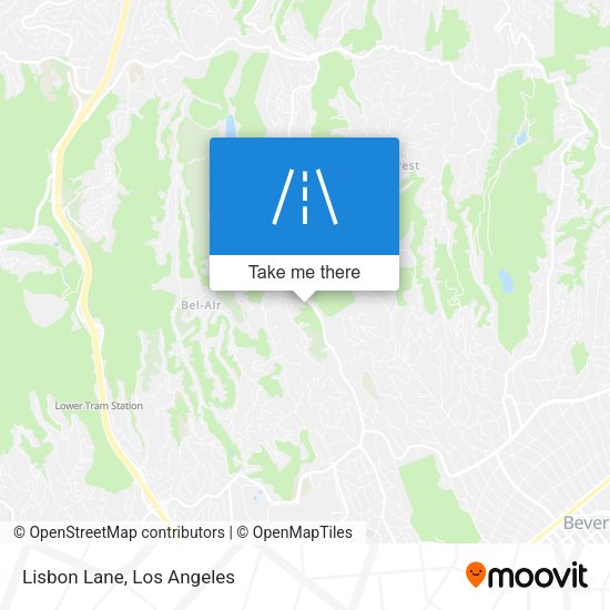 Mapa de Lisbon Lane