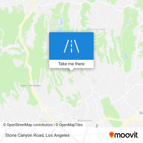 Mapa de Stone Canyon Road