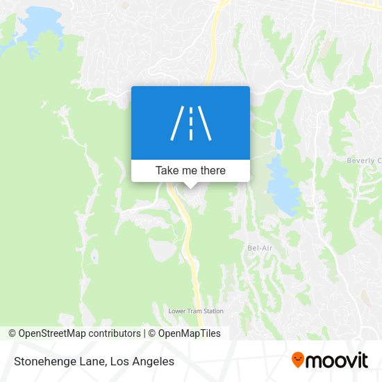 Stonehenge Lane map