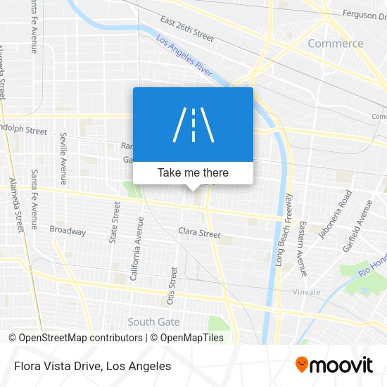 Mapa de Flora Vista Drive