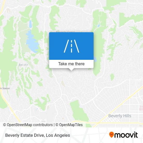 Beverly Estate Drive map