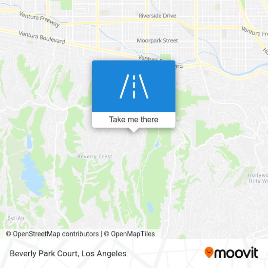 Mapa de Beverly Park Court