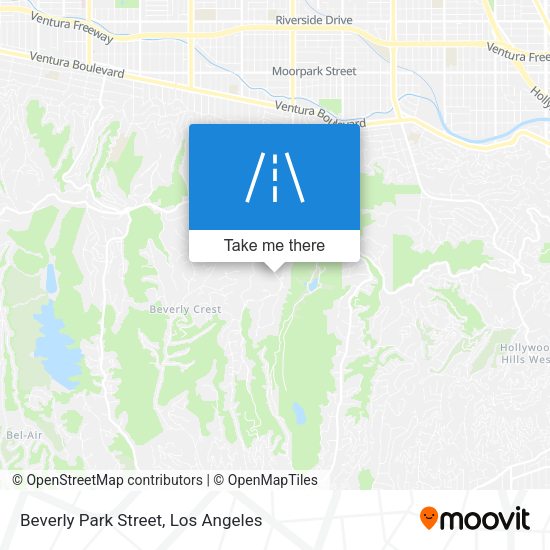 Mapa de Beverly Park Street