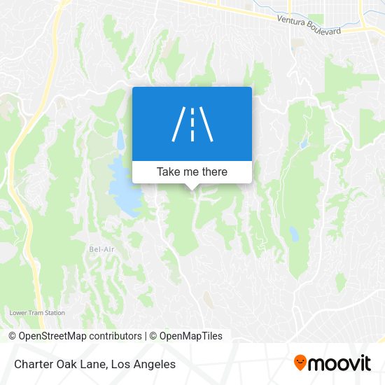 Mapa de Charter Oak Lane